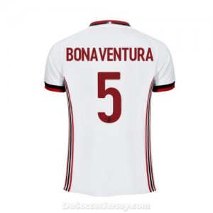 AC Milan 2017/18 Away Bonaventura #5 Shirt Soccer Jersey