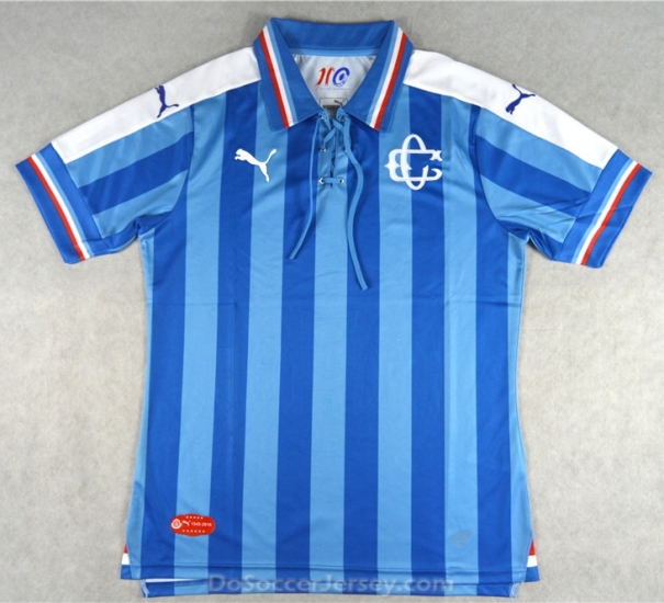 Chivas 2016/17 110-Yeas Anniversary Blue Shirt - Click Image to Close