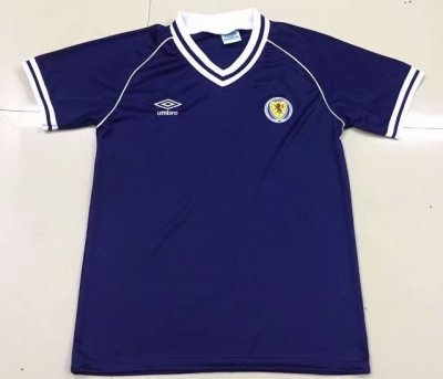 Scotland 1982-1985 Home Retro Shirt Soccer Jersey