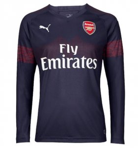 Arsenal 2018/19 Away Long Sleeve Shirt Soccer Jersey