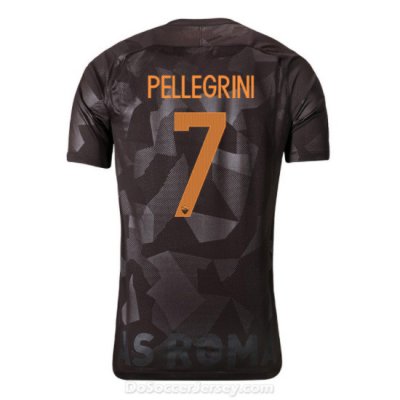 AS ROMA 2017/18 Third PELLEGRINI #7 Shirt Soccer Jersey