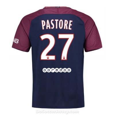PSG 2017/18 Home Pastore #27 Shirt Soccer Jersey