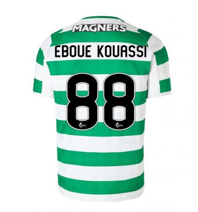 Celtic 2018/19 Home Eboue Kouassi 88 Shirt Soccer Jersey