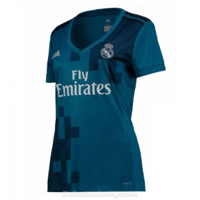 Real Madrid 2017/18 Third Women's Shirt Soccer Jersey