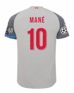 Liverpool 2018/19 SADIO MANÉ 10 UCL Third Shirt Soccer Jersey