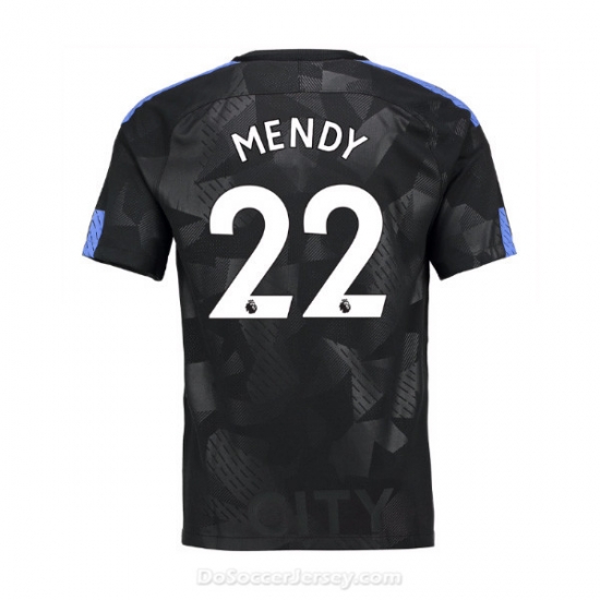 Manchester City 2017/18 Third Mendy #22 Shirt Soccer Jersey - Click Image to Close