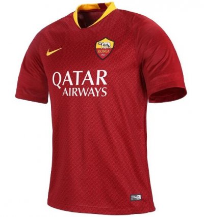 AS Roma 2018/19 Home Shirt Soccer Jersey