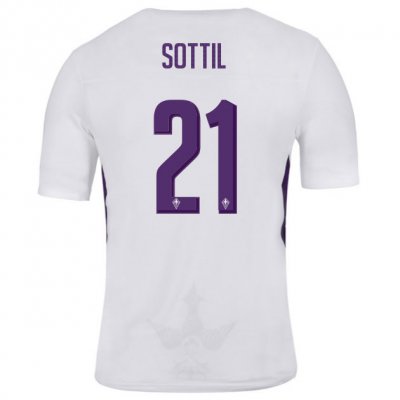 Fiorentina 2018/19 SOTTIL 21 Away Shirt Soccer Jersey