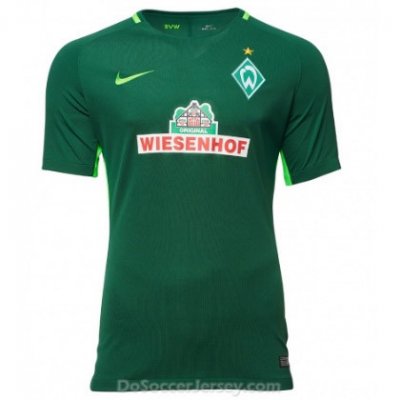 Werder Bremen 2017/18 Home Shirt Soccer Jersey