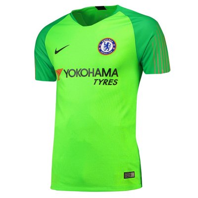 Chelsea 2018/19 Green Goalkeeper Shirt Soccer Jersey