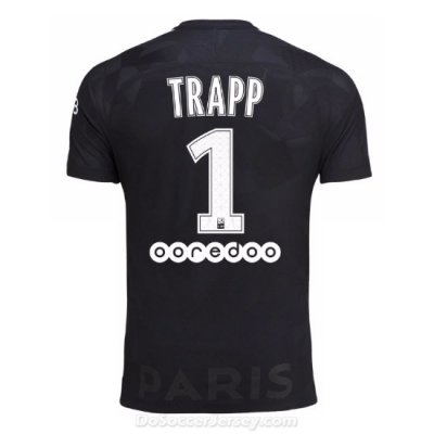 PSG 2017/18 Third Trapp #1 Shirt Soccer Jersey