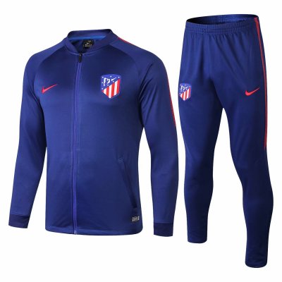 Atletico Madrid 2018/19 Blue Training Suit (Jacket+Trouser)