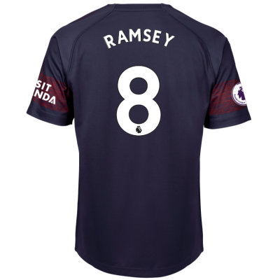 Arsenal 2018/19 Aaron Ramsey 8 Away Shirt Soccer Jersey