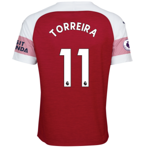 Arsenal 2018/19 Lucas Torreira 11 Home Third Soccer Jersey