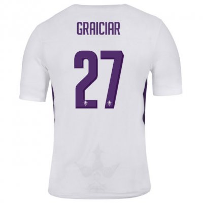 Fiorentina 2018/19 GRAICIAR 27 Away Shirt Soccer Jersey