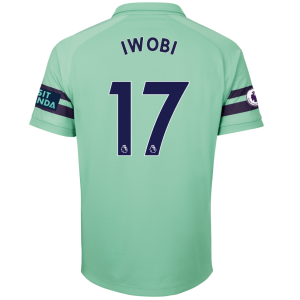 Arsenal 2018/19 Alex Iwobi 17 Third Shirt Soccer Jersey
