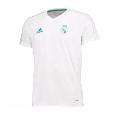Real Madrid 2017/18 White Training Shirt
