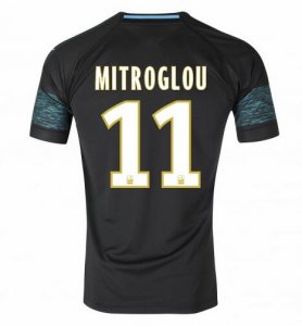 Olympique de Marseille 2018/19 MITROGLOU 11 Away Shirt Soccer Jersey