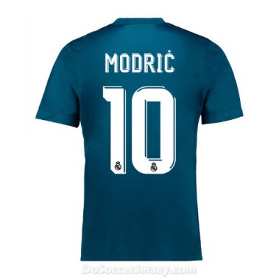 Real Madrid 2017/18 Third Modric #10 Shirt Soccer Jersey