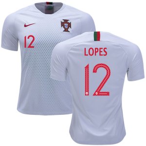 Portugal 2018 World Cup ANTHONY LOPES 12 Away Shirt Soccer Jersey