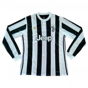 Juventus 2017/18 Away Long Sleeved Shirt Soccer Jersey