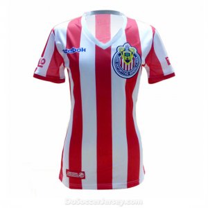 Deportivo Guadalajara 07-08 Home Women's Commemorative Shirt Soccer Jersey