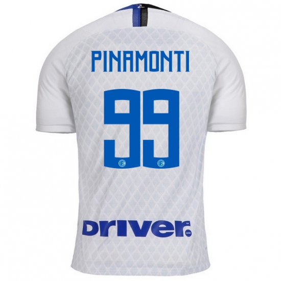 Inter Milan 2018/19 PINAMONTI 99 Away Shirt Soccer Jersey - Click Image to Close