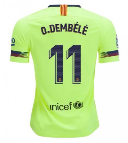 Barcelona 2018/19 Away Ousmane Dembele 11 Shirt Soccer Jersey