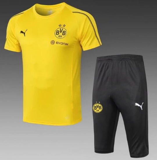 Borussia Dortmund 2018/19 Yellow Short Training Suit - Click Image to Close