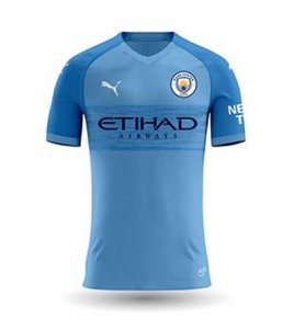 Manchester City 2019/2020 Home Concept Soccer Shirt Soccer Jersey