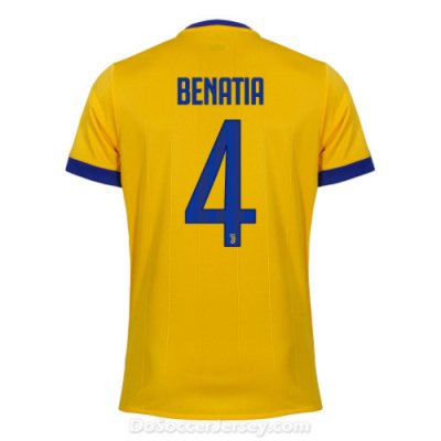Juventus 2017/18 Away BENATIA #4 Shirt Soccer Jersey