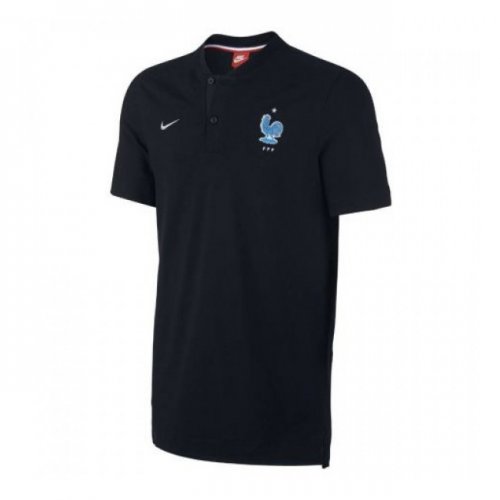 France 2017/18 Black Polo Shirt
