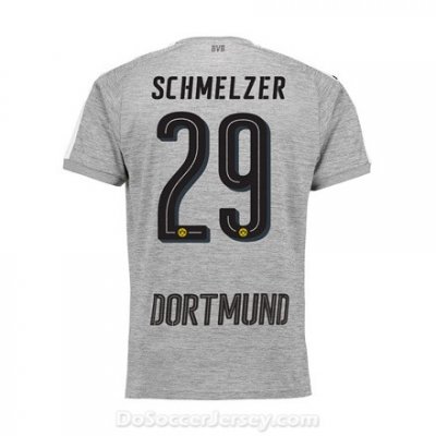 Borussia Dortmund 2017/18 Third Schmelzer #29 Shirt Soccer Jersey