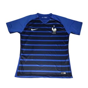 France 2017/18 Pre-Match Blue Shirt Soccer Jersey