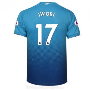 Arsenal 2017/18 Away IWOBI #17 Shirt Soccer Jersey