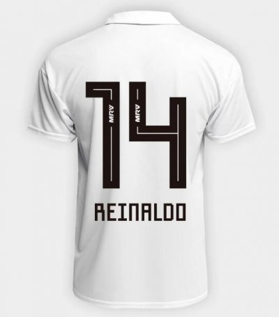 Sao Paulo FC 2018/19 REINALDO 14 Home Shirt Soccer Jersey