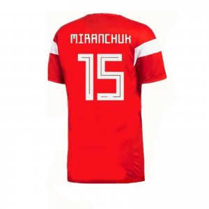 Russia 2018 World Cup Home Miranchuk Shirt Soccer Jersey