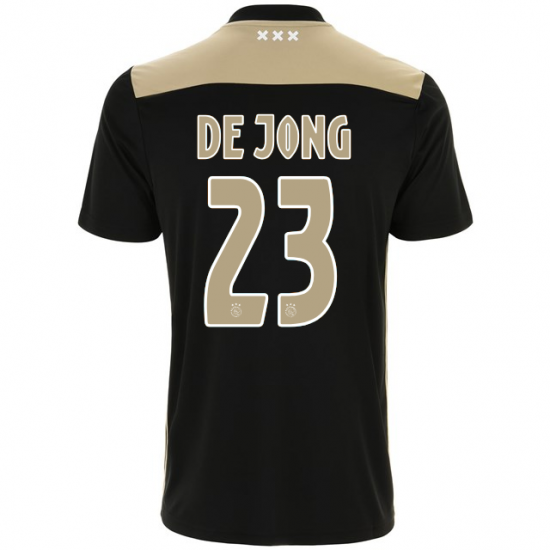 Ajax 2018/19 siem de jong 23 Away Shirt Soccer Jersey - Click Image to Close