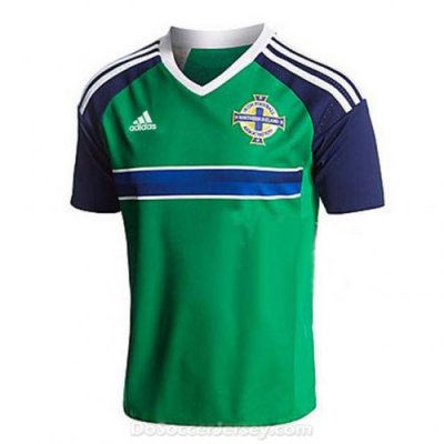 Northern Ireland 2016/17 Home Shirt Soccer Jersey