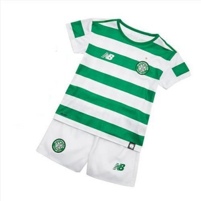 Celtic 2018/19 Home Kids Soccer Jersey Kit Children Shirt + Shorts