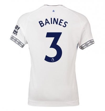 Everton 2018/19 Baines 3 Third Shirt Soccer Jersey