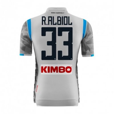 Napoli 2018/19 ALBIOL 33 Third Shirt Soccer Jersey