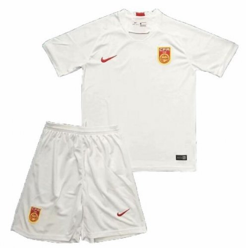 China 2019/2020 Away Soccer Jersey Kit (Shirt + Shorts)