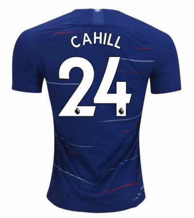 Chelsea 2018/19 Home Gary Cahill Shirt Soccer Jersey
