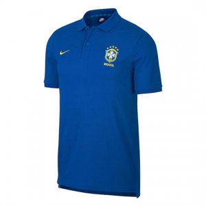 Brazil 2018 World Cup Blue Polo Shirt