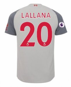 Liverpool 2018/19 ADAM LALLANA 20 Third Shirt Soccer Jersey