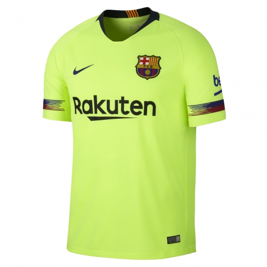 Barcelona 2018/19 Away Shirt Soccer Jersey - Click Image to Close