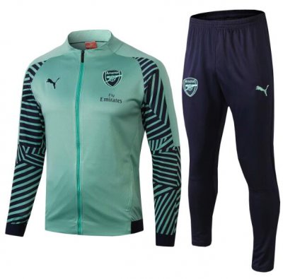 Arsenal 2018/19 Green Training Suit (Jacket+Trouser)