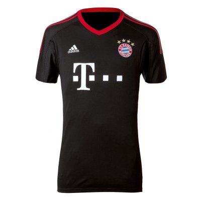 Bayern Munich 2017/18 Black Goalkeeper Shirt Soccer Jersey Men