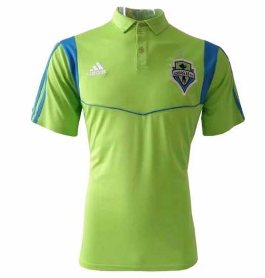 Seattle Sounders FC 2019/2020 Green Polo Shirt - Click Image to Close
